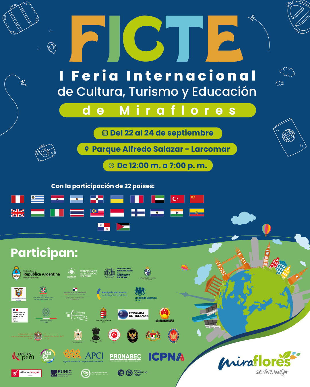 Lee más sobre el artículo I Feria Nacional e Internacional de Cultura, Turismo y Educación – FICTE