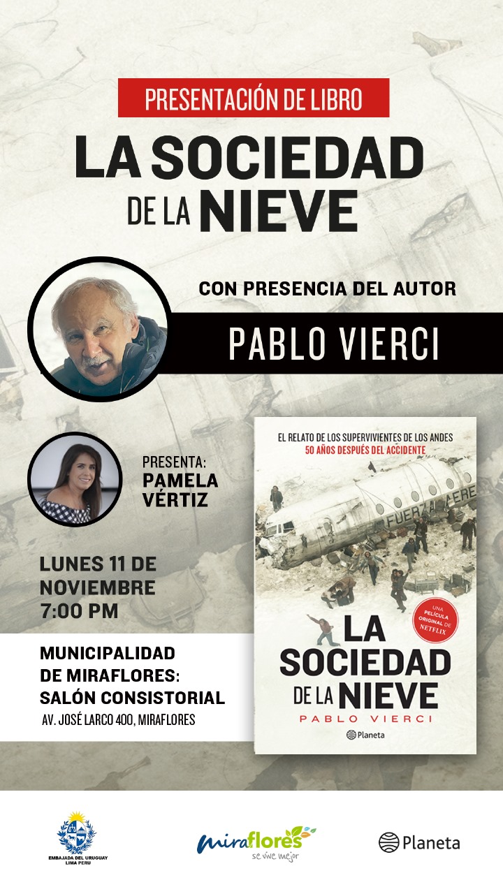 Lee más sobre el artículo Presentación Libro – LA SOCIEDAD DE LA NIEVE