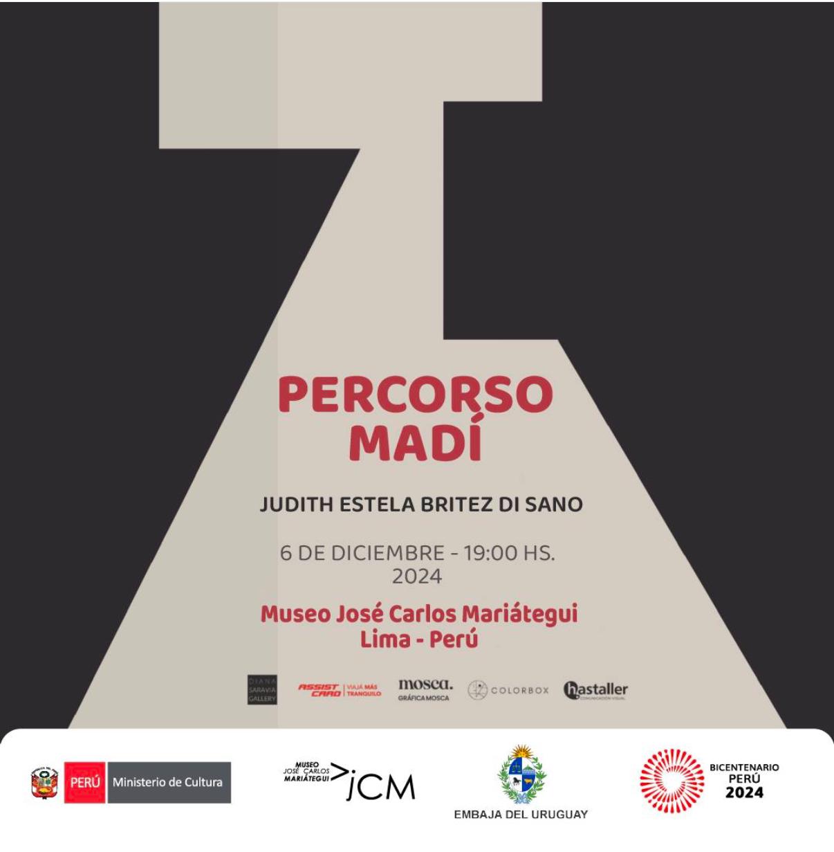 Lee más sobre el artículo Exposición: PERCORSO MADÍ – Judith Estela Britez Di Sano