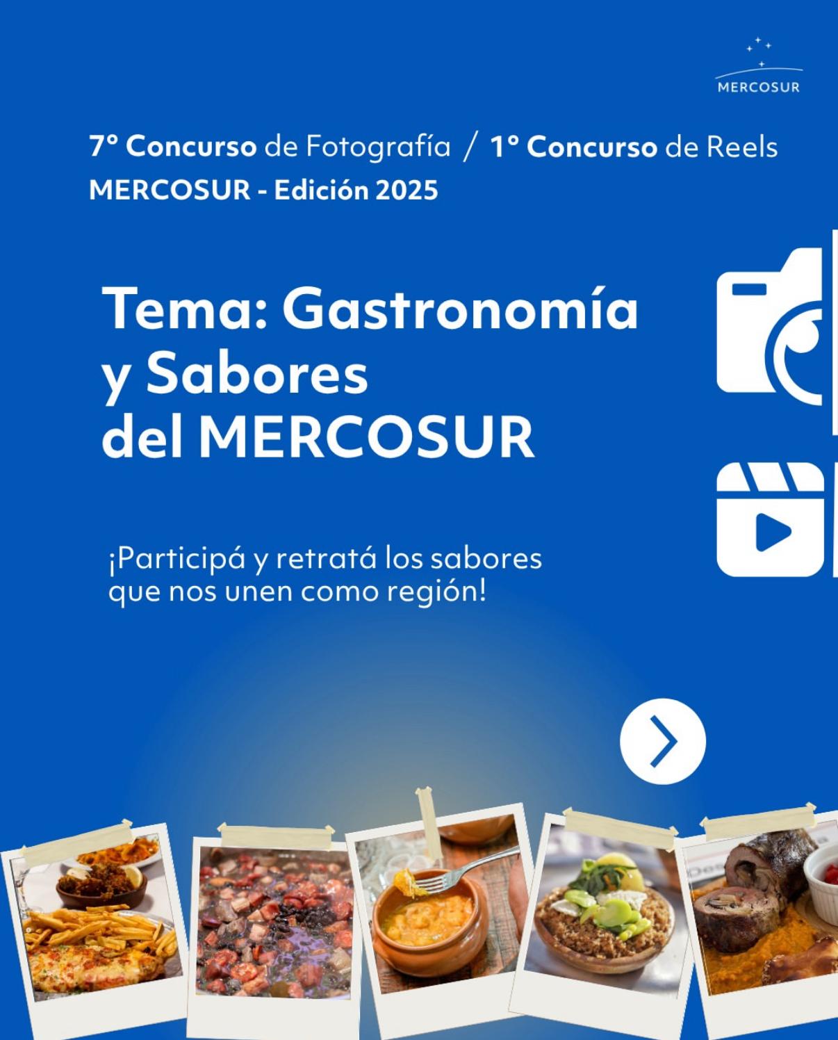 Lee más sobre el artículo 7º Concurso de Fotografía / 1º Concurso de Reels: Gastronomía y Sabores del MERCOSUR